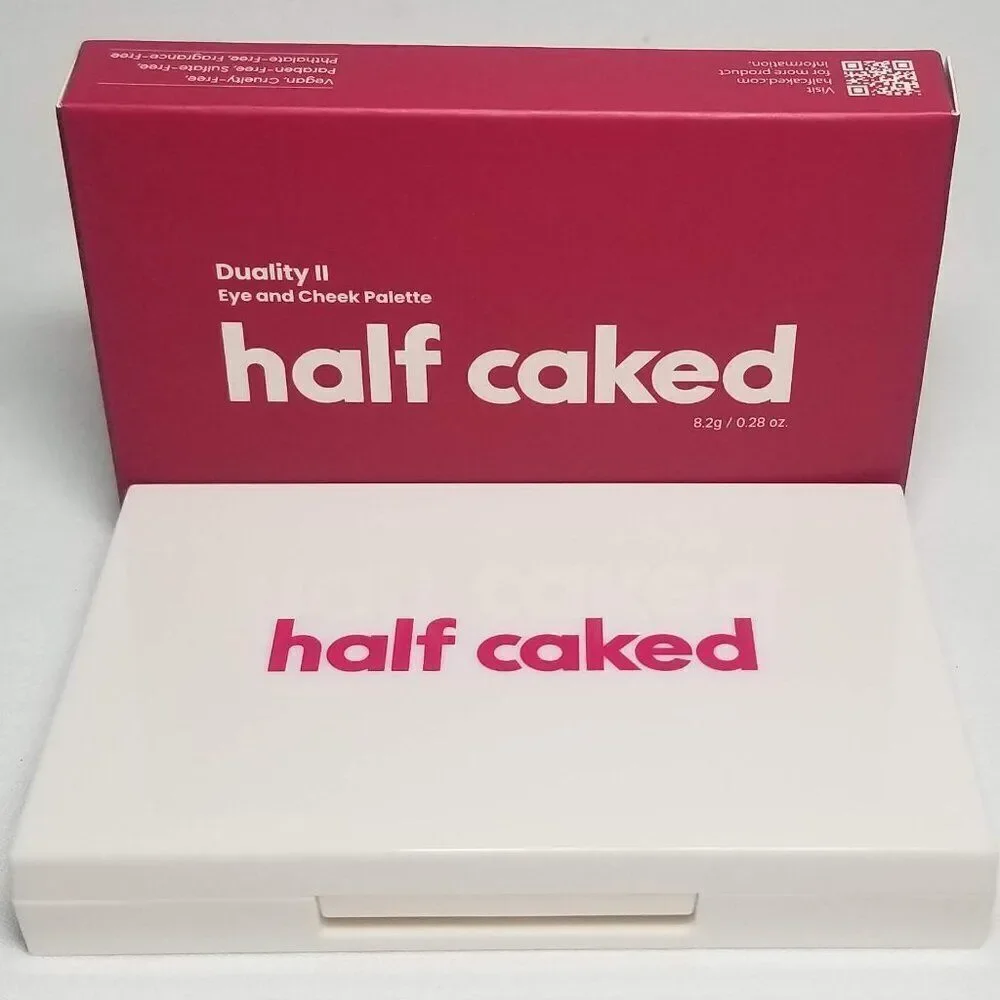 Half Caked - Eye and Cheek Palette - Duality II (Rosy Neutral)